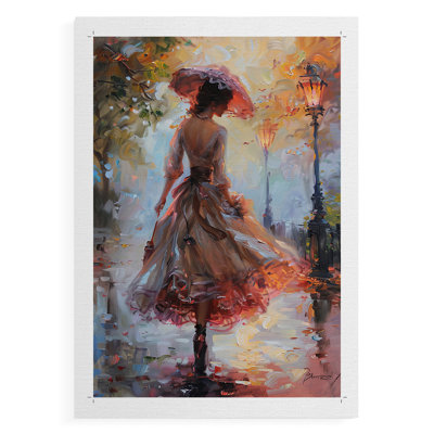 «WOMEN Series DCCXV III», reproduction sur toile de qualité supérieure seulement - non encadrée - prête à être accrochée