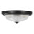 2 - Light Glass Flush Mount
