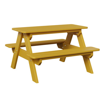 Berlin Gardens Kids Rectangular Picnic Table