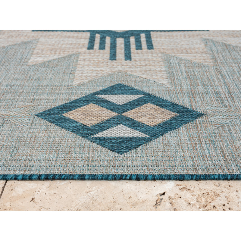 Kaymiah Southwestern Indoor Rug, Rectangle 7'7" x 10'