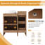  Meuble-lavabo sur pied simple 32 po avec comptoir en céramique Vowar-1578947092
