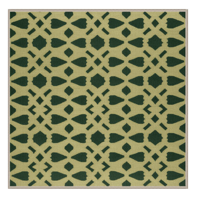 Machine Washable Trellis Brown Area Rug