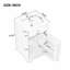 Meuble-lavabo de 20 po avec lavabo-1326216878