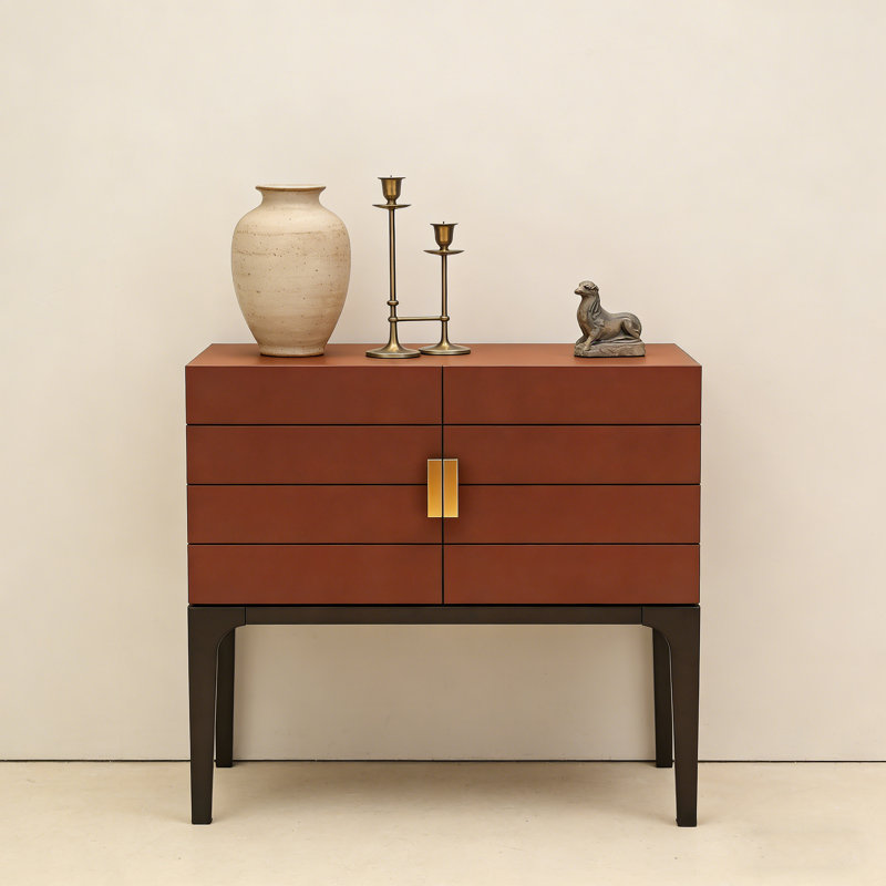 Console moderne minimaliste moderne, H 35,43 po x l 39,37 po x P 15,75 po