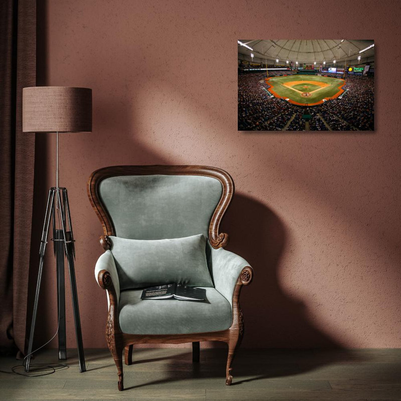 Tropicana Field, 12" H x 18" W