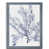 Toile avec cadre gris
