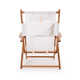 Reclining Beach Chair with Cushion