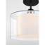 Luminaire suspendu / semi-encastré convertible 1 lumière 12,75 po Seville