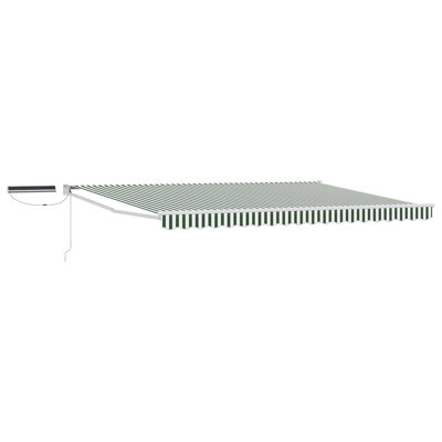 VidaXL Polyester Cover Retractable Patio Awning