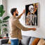 Skeleton Among Leaves Boho - Wrapped Canvas-1889358090-1889358095