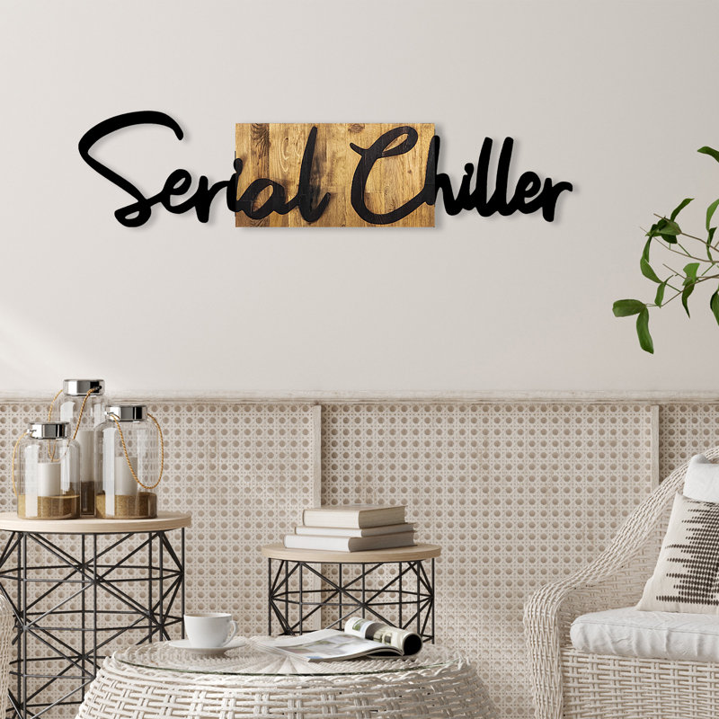 Décoration murale en bois