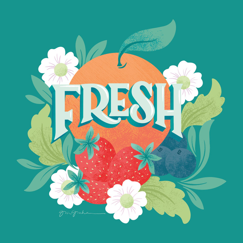 Market Fresh I, H 20 po x l 20 po