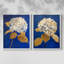 «FLORAL Series Lxxxi» - reproduction encadrée de qualité supérieure - prête à être accrochée - aucun clou requis - aucun clou requis-1660979474-1660979475