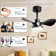 24" Small  Ceiling Fan With Light Remote Control