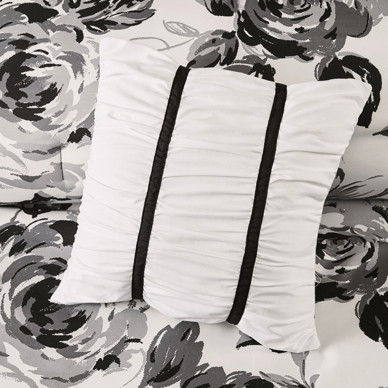 Lit simple / simple TG - édredon à motif floral ultra doux