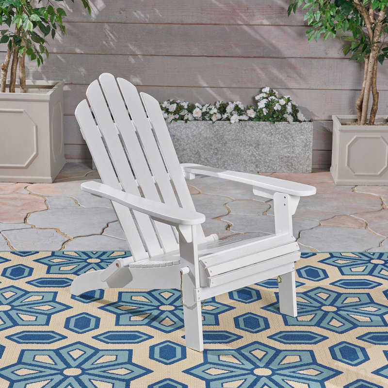 Chaise pliable Hollywood, Blanc