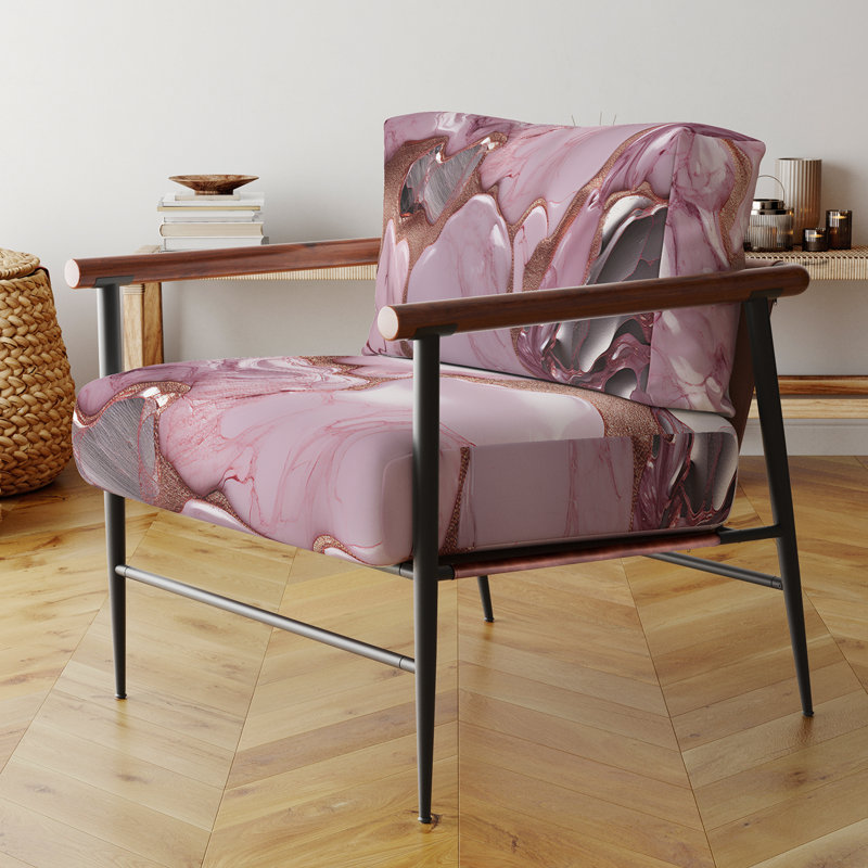 Fauteuil d'appoint Daeschle, Noir, noir, noir, noir