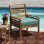 31cm L x 31cm W Solid Wood Interlocking Deck Deck Tile Kit-2110090923