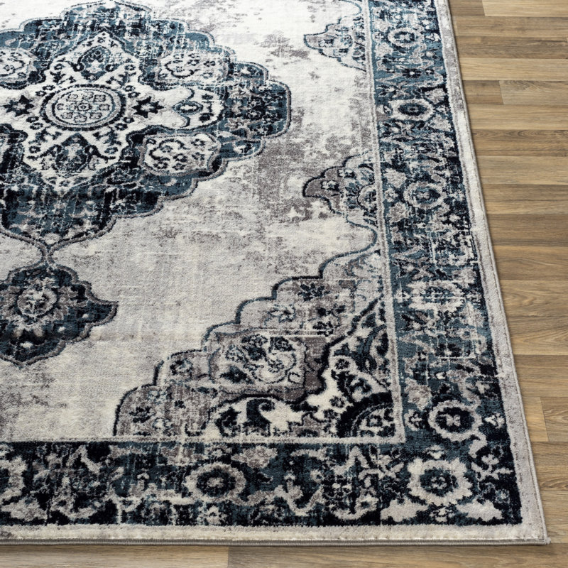 Roughton Oriental Indoor Rug, Rectangle 5'3" x 7'3"