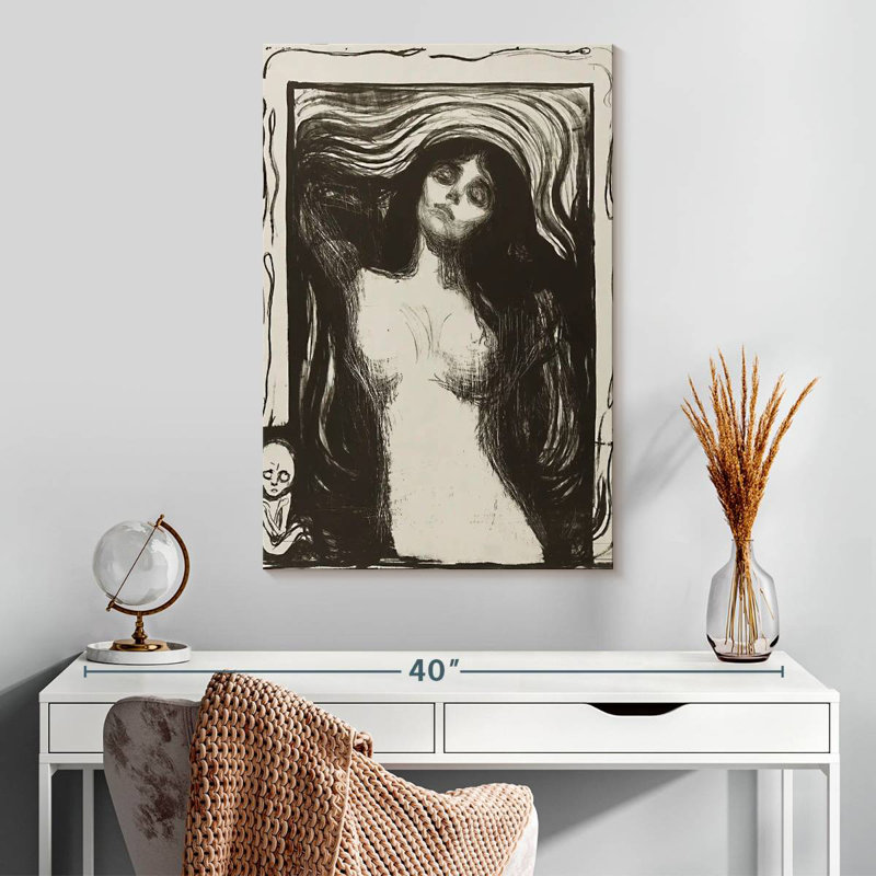 Leisha Madonna Liebendes Weib 1895, H 30 po x l 20 po
