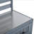 64.9'' H Large Patio Kitchen Island Solid Wood Kitchen Cart, Grill Prep BBQ Table, Garden Potting Bench with Stainless Table Top, 3 Movable Shelves and 2 Drawers-1569985259-1569985262