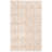 Allahna Natural Fiber Hand Loomed Jute/Wool/Cotton Geometric Rug in Natural/Ivory-1627601337