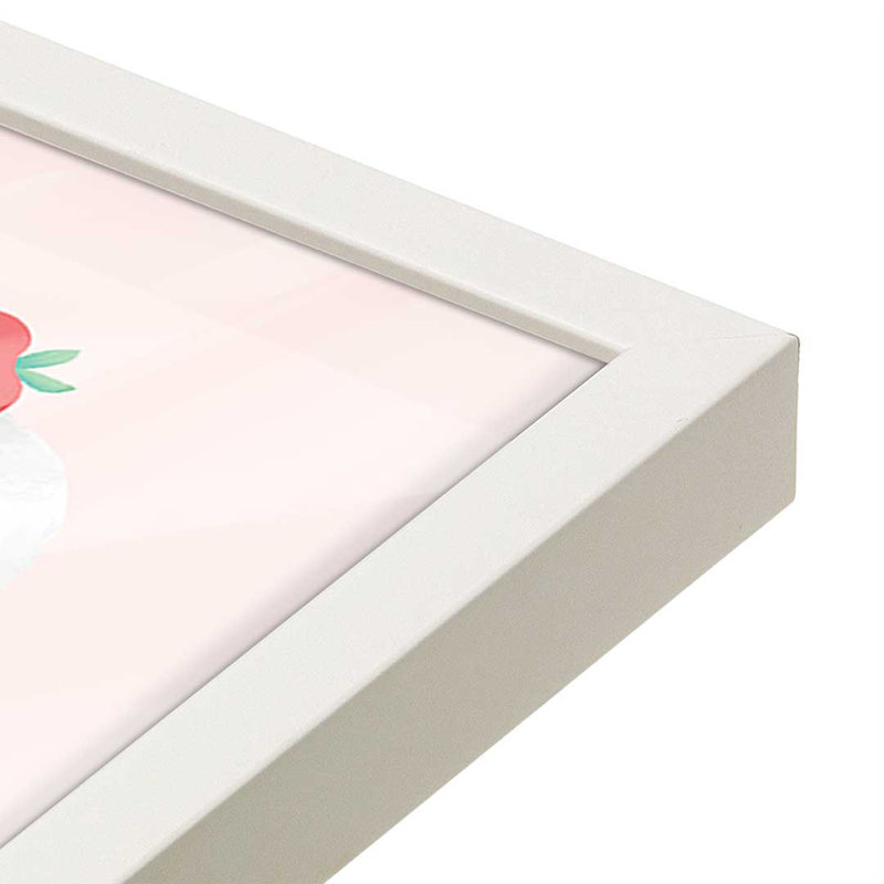 «Bake Shop II» par Gia Graham, reproduction d'art, H 20 po x l 20 po, Blanc