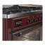 Majestic III Series 60 Inch Dual Fuel Range with 7 Sealed Burners, Griddle, in Blue Grey (Liquid Propane, Burnished Trim)-117886130-117886138-117886143