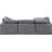 Itala Velvet L-Shaped Sectional Reversible-94482369