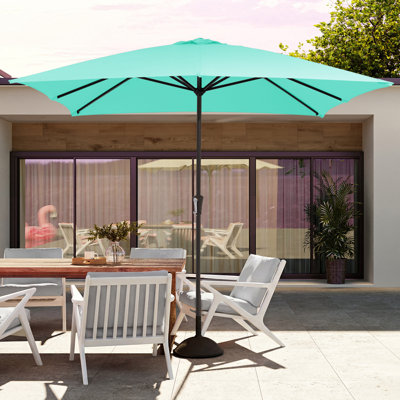 Parasol de marché rectangulaire 120 po x 96 po Berlena