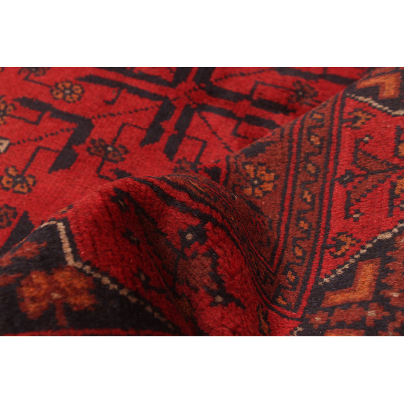 Tapis rouge Finest Khal Mohammadi 4 pi 11 po x 6 pi 5 po