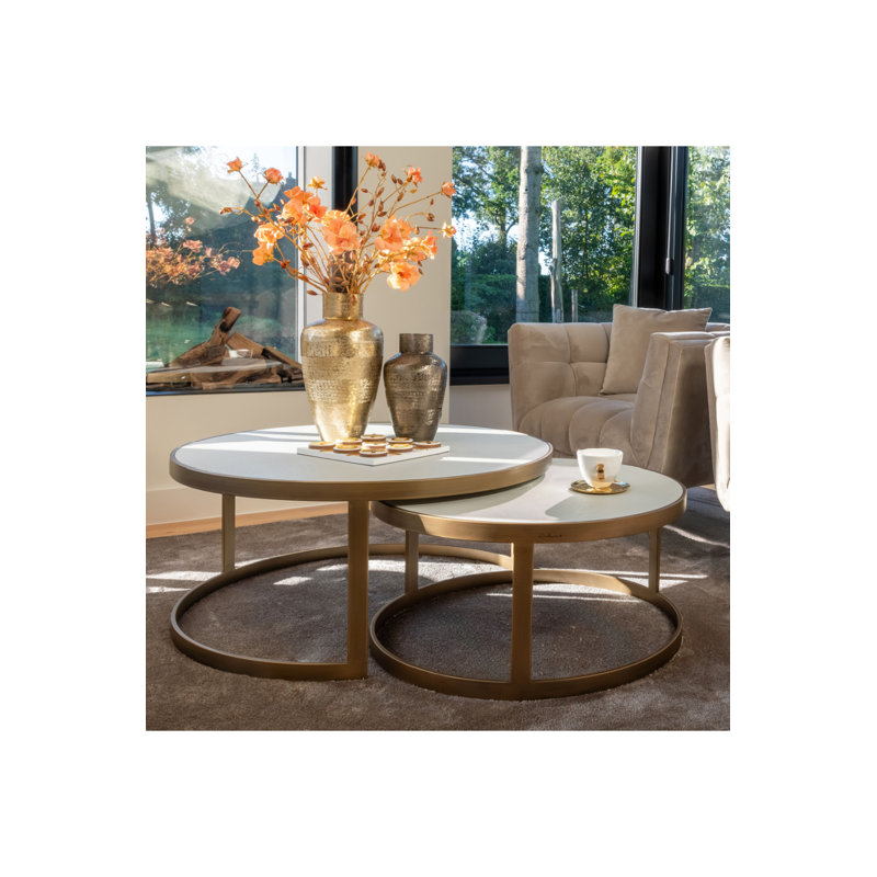 Whitebone Nesting Coffee Table