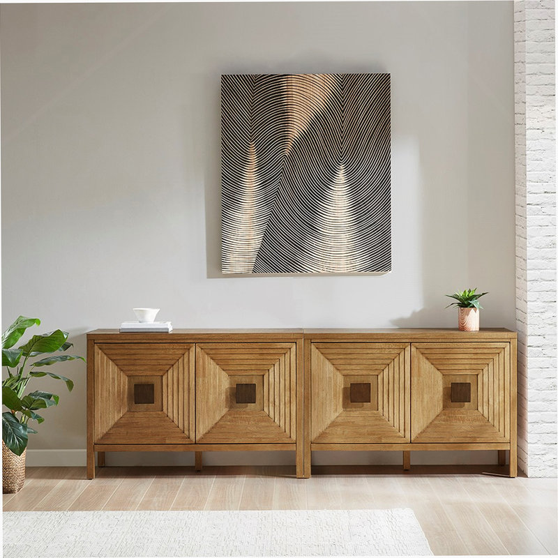 Armoire d'appoint 2 portes avec tablettes réglables