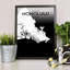 Honolulu City Map - No Frame Print-28156722