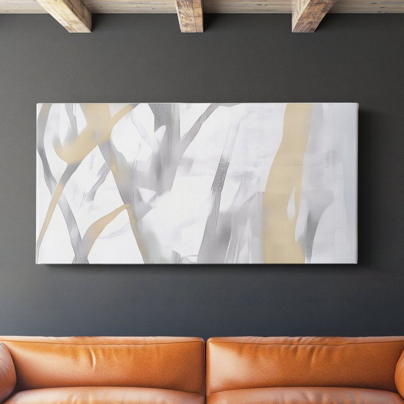 Abstract Seris 6 #XCVIII-Gallery Wrapped Canvas, 20" H x 40" W