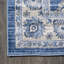 Tapis persan moderne bleu / ivoire Fenley-48927733