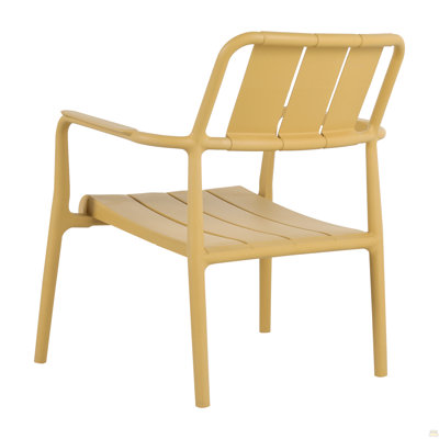 2-Piece PP Single-Seater Chairs + Coffee Table Set