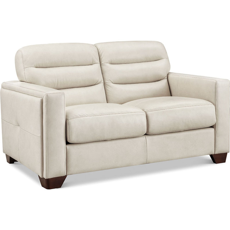 Causeuse en cuir fleur Erath