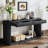 60" 2-Drawer Fluted Console Table For Living Room-410417978
