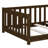 Twin Size  Low-To-The-Ground Twin-Size Floor Bed With Fence, No Door-1661838983