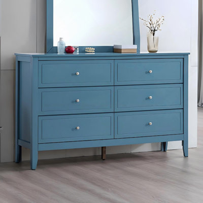 Commode 6 tiroirs Woonden