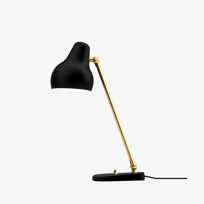 VL 38 LED Desk Table Lamp, Black