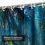 Rideau de douche avec 12 crochets Morning Light-190512731