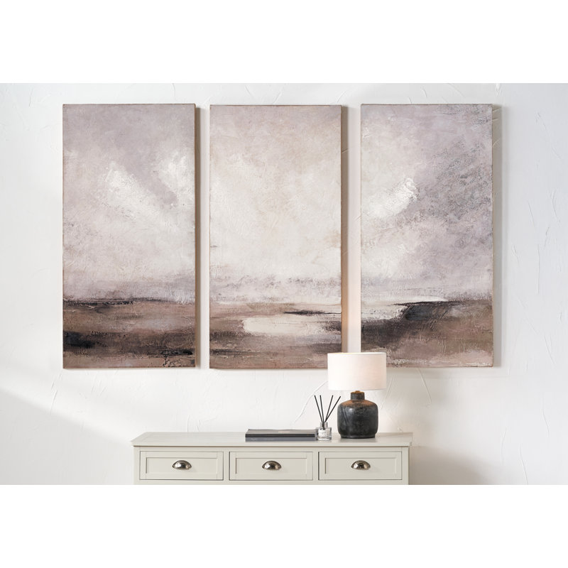 3 Piece No Frame Set on Canvas