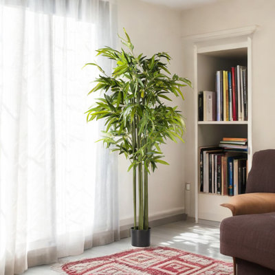 Artificial Bamboo Tree In Nursery Pot