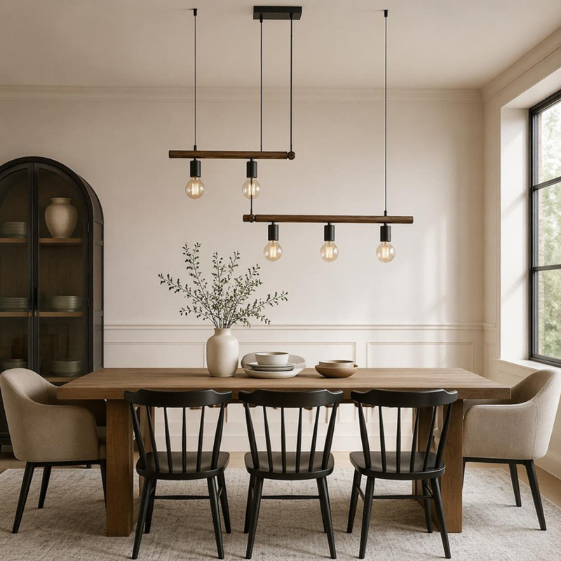 Luminaire suspendu pour îlot de cuisine Farmhouse