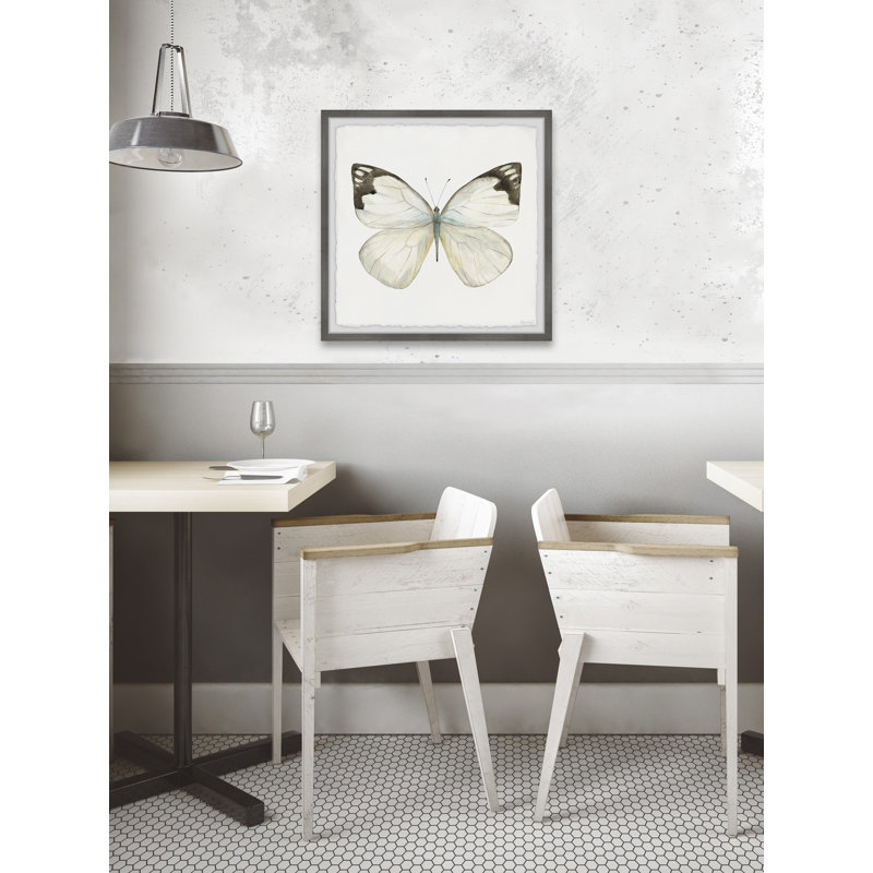 Rainforest Butterfly - Single Picture Frame Painting, 81cm H x 81cm W x 3.81cm D