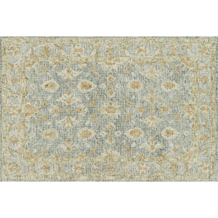 Fitzwater Hand Hooked Wool Oriental Indoor Rug