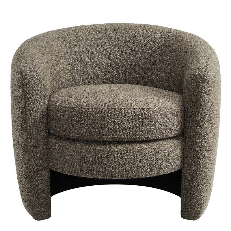 Modway Affinity 31.1'' Wide Armchair, Pebble Fabric