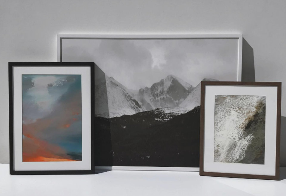 Tailor Your Art—Frames & Mats to Match Your Style!